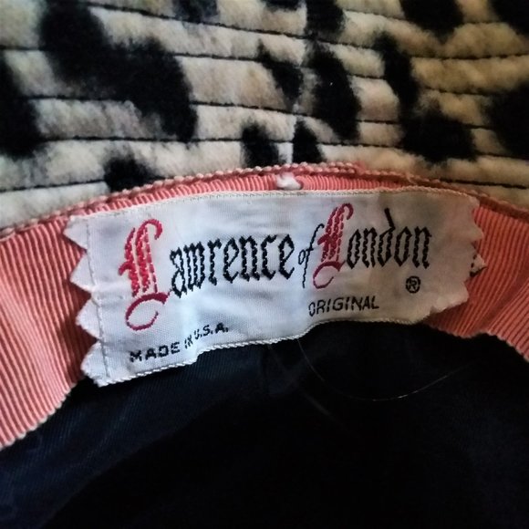 Vintage Leopard Hat Lawrence of London Original - Picture 2 of 8